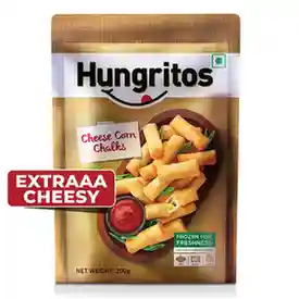 Hungritos Cheese Corn Chalks | Crispy Snack